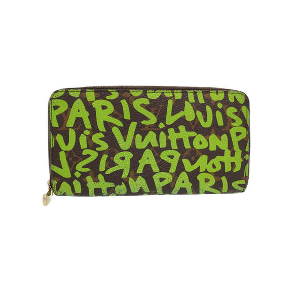 Louis Vuitton Monogram Long Wallet Zippy Graffiti - Picture 1 of 8